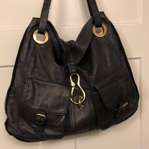 Cynthia Rowley brown leather purse